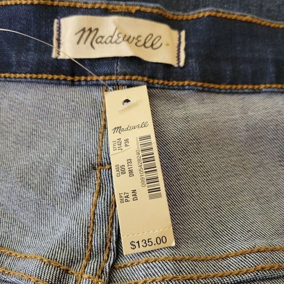 Madewell Cali Demi Boot Jeans Petite (size W36) - Picture 3 of 5